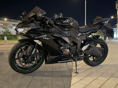 2019 Kawasaki ZX-6R Ninja, чёрный, 1050000 рублей, вид 2