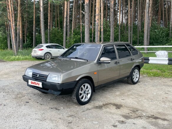 1999 Lada (ВАЗ) 2109, серый - вид 5