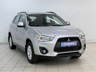 2014 Mitsubishi ASX I Рестайлинг, серебристый, 1299000 рублей, вид 2