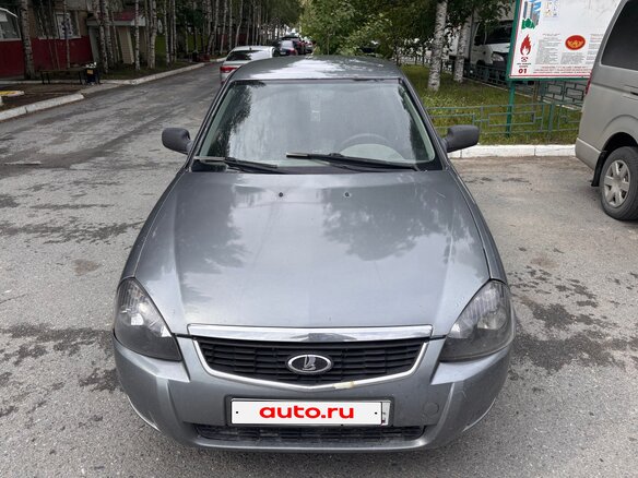 2010 Lada (ВАЗ) Priora I, серый, 110000 рублей