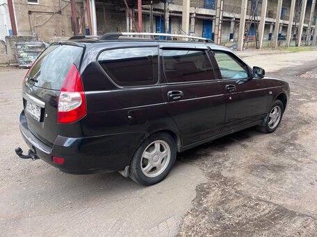 2011 Lada (ВАЗ) Priora I, чёрный, 320000 рублей, вид 4