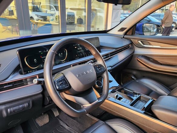 2023 Exeed LX I Рестайлинг, синий, 2070000 рублей - вид 6