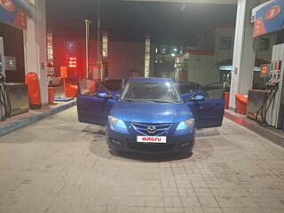 2008 Mazda 3 I (BK) Рестайлинг, синий, 550000 рублей, вид 3