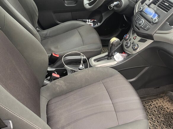 2014 Chevrolet Aveo II, серый, 630000 рублей - вид 4