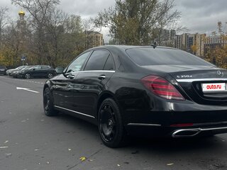 2019 Mercedes-Benz S-Класс 350 d Long VI (W222, C217) Рестайлинг, чёрный, 4160000 рублей, вид 5