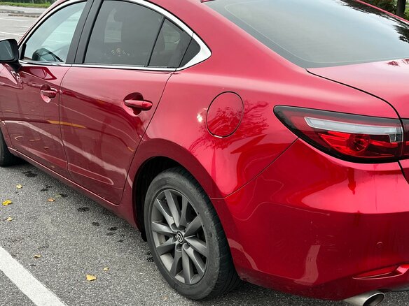 2020 Mazda 6 III (GJ) Рестайлинг 2, красный - вид 3