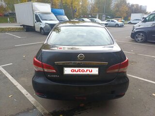 2014 Nissan Almera III (G15), чёрный, 700000 рублей, вид 3
