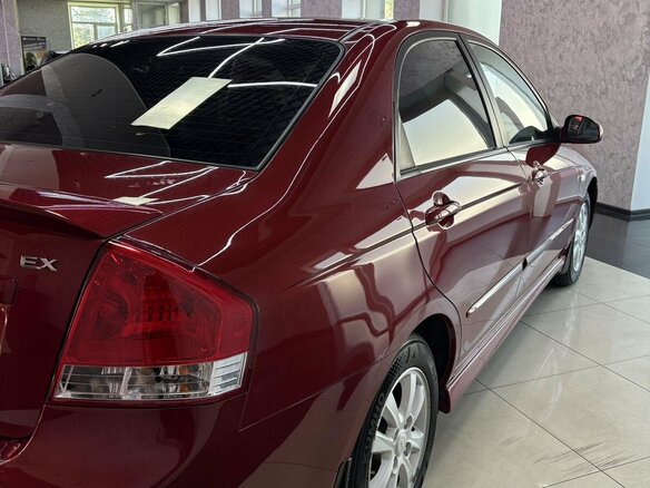 2008 Kia Cerato I Рестайлинг, красный, 645000 рублей - вид 26