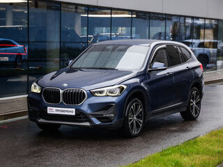 2021 BMW X1 20i xDrive II (F48) Рестайлинг, синий, 2472777 рублей, вид 3