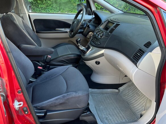 2007 Mitsubishi Grandis I, красный, 400000 рублей - вид 9