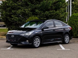 2022 Hyundai Solaris II Рестайлинг, чёрный, 1545000 рублей, вид 1