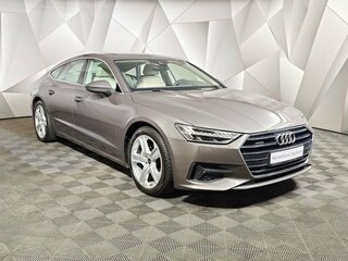 2021 Audi A7 45 TFSI II (4K), коричневый, 4595000 рублей, вид 3