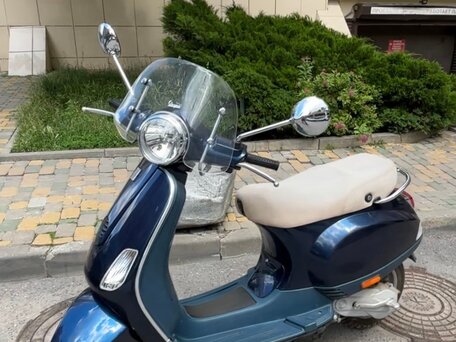 2008 Vespa LX 50, синий, 299999 рублей, вид 1
