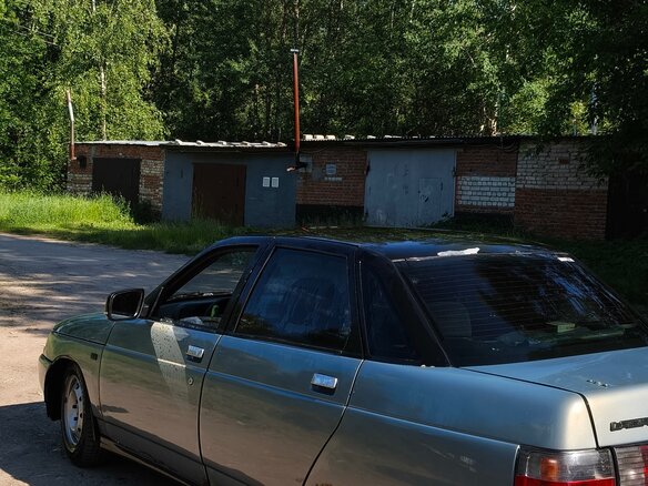 2002 Lada (ВАЗ) 2110, серый - вид 5