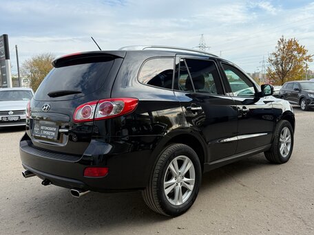 2011 Hyundai Santa Fe II Рестайлинг, чёрный, 1325000 рублей, вид 5