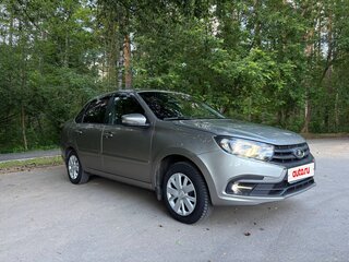 2019 Lada (ВАЗ) Granta I Рестайлинг, серебристый, 590000 рублей, вид 2