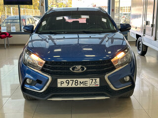 2021 Lada (ВАЗ) Vesta SW Cross I, синий, 1010000 рублей, вид 2