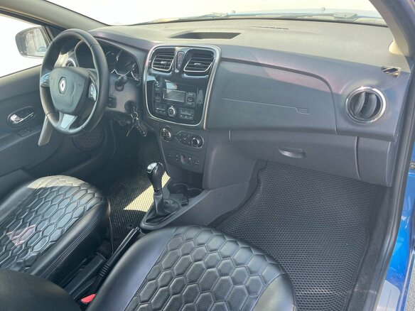 2018 Renault Sandero II, синий, 815000 рублей - вид 8