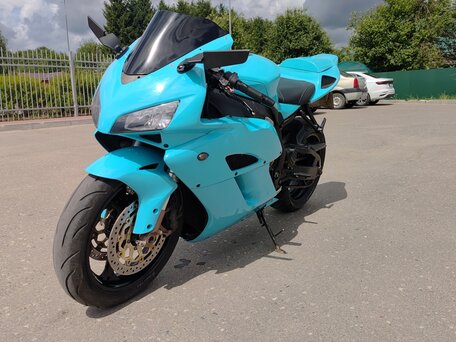 2004 Honda CBR 1000 RR/RA Fireblade, голубой, 510000 рублей, вид 1