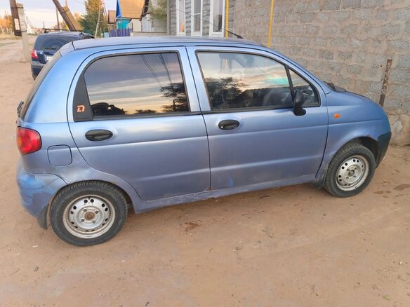 2008 Daewoo Matiz I Рестайлинг, голубой, 130000 рублей - вид 1