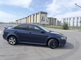 2008 Mitsubishi Lancer X, синий, 715000 рублей, вид 2