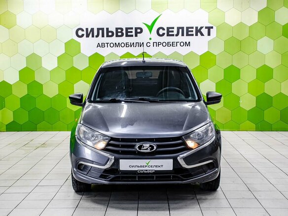 2019 Lada (ВАЗ) Granta I Рестайлинг, серый - вид 2