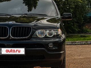 2005 BMW X5 3.0i I (E53) Рестайлинг, чёрный, 1100000 рублей, вид 4