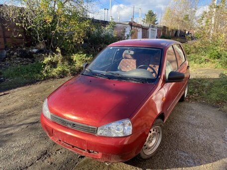 2007 Lada (ВАЗ) Kalina I, серебристый, 168000 рублей, вид 3