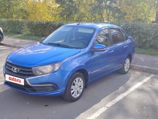 2018 Lada (ВАЗ) Granta I Рестайлинг, синий, 690000 рублей, вид 1