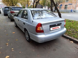 2008 Hyundai Accent ТагАЗ II, серебристый, 329000 рублей, вид 5