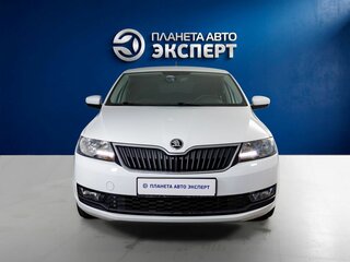 2017 Skoda Rapid I Рестайлинг, белый, 1295000 рублей, вид 2