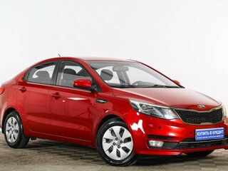 2015 Kia Rio III Рестайлинг, красный, 1169000 рублей, вид 1