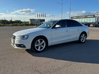 2013 Audi A4 IV (B8) Рестайлинг, белый, 1600000 рублей, вид 2