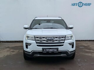 2018 Ford Explorer V Рестайлинг, белый, 2590000 рублей, вид 2
