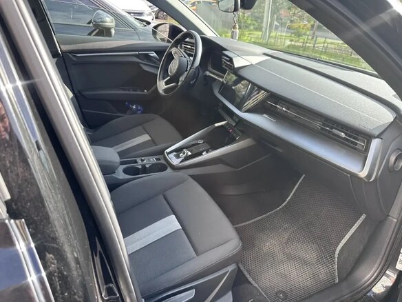2021 Audi A3 35 TFSI IV (8Y), чёрный - вид 4