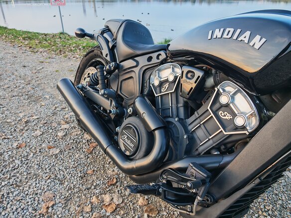 2021 Indian Scout, чёрный, 1080000 рублей - вид 24