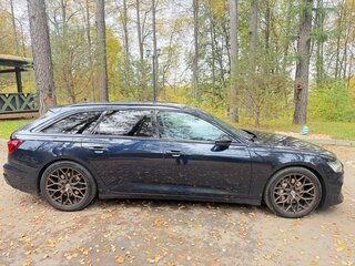 2018 Audi A6 45 TDI V (C8), синий, 4430000 рублей, вид 4