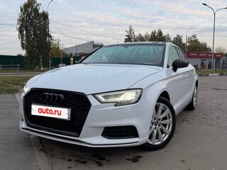2019 Audi A3 III (8V) Рестайлинг, белый, 1640000 рублей, вид 1