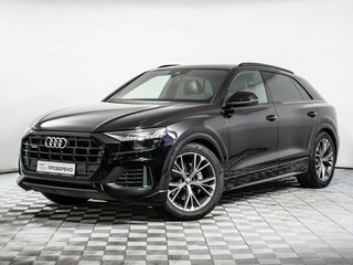 2019 Audi Q8 55 TFSI I (4M), чёрный, 5777000 рублей, вид 1