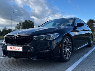 2019 BMW 5 серии Long 530Li VII (G30/G31/G38), чёрный, 2738000 рублей, вид 2