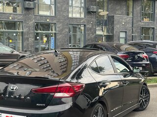 2020 Hyundai Elantra Sport VI (AD) Рестайлинг, чёрный, 1850000 рублей, вид 3