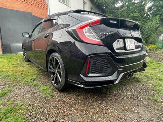 2018 Honda Civic X, чёрный, 1650000 рублей, вид 2