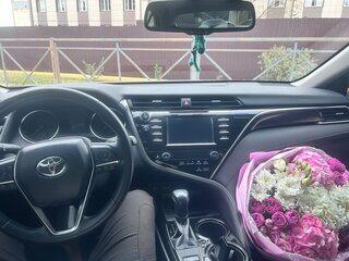 2018 Toyota Camry VIII (XV70), чёрный, 2400000 рублей, вид 5