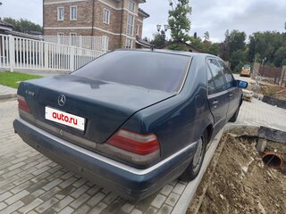 1996 Mercedes-Benz S-Класс 320 III (W140) Рестайлинг, зелёный, 500000 рублей, вид 4