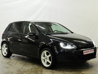 2012 Volkswagen Golf VI, чёрный, 579000 рублей, вид 3