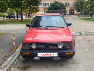 1989 Volkswagen Golf II, красный, 120000 рублей, вид 3