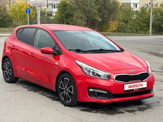 2015 Kia Ceed II Рестайлинг, красный, 1250000 рублей, вид 3