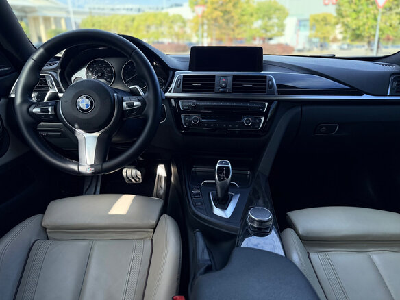 2017 BMW 4 серии Gran Coupe 440i F32/F33/F36 Рестайлинг, чёрный, 3350000 рублей - вид 11