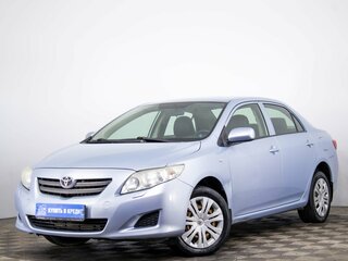 2008 Toyota Corolla AMT X (E140, E150), голубой, 829000 рублей, вид 3