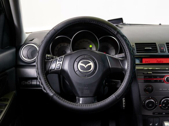 2007 Mazda 3 I (BK) Рестайлинг, серый, 730000 рублей - вид 17